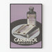 Vintage Carbagol Marinier juliste seinäkoriste retro