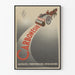 Vintage Carbonsie -juliste seinäkoristeluun vintage-tyylissä