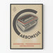 Vintage Carbonésie -juliste retrohenkiseen seinäkoristukseen
