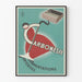 Vintage Juliste Carbonésie - Entériteissä tapahtuvat käymisprosessit