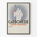 Vintage juliste Carbonésie suolistotulehduksesta