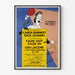Vintage teatterimusiikkijuliste Fade Out Fade In