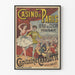 Casino de Paris juliste Le Capitaine Charlotte vintage seinäkoriste