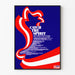 Vintage juliste Catch The Spirit 1985 Liittovaltion kampanja