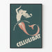 Vintage juliste Cellulibat retroseinän koristeluun