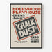 Vintage Hollywood Playhouse Kynäjauhe Juliste 1936