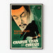 Vintage Charlie Chan -juliste sirkuksessa - retroseinäkäsitys