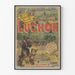Vintage Juliste Luchon, Pyreneiden kuningatar - Retroseinäkkeistö sisustus