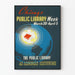 Vintage Chicago Public Library Week - Juliste Kulttuurinen Seinän Koristelu