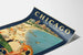 Vintage Chicago - Loman kaupunki - Retro seinäkoriste Juliste