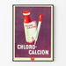 Vintage Juliste Chloro-Calcion - Retroseinän koristelu