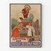 Vintage juliste Chocolat Delespaul-Havez Lille seinäkoriste