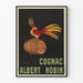 Vintage juliste Cognac Albert Robin koristeellinen