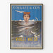 Vintage Juliste Colgate & Co Violet Water Sisustustarra Seinälle