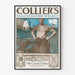 Vintage juliste Collier's Illustrated Weekly Suuri lakko 1901