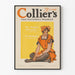 Vintage juliste Collier's The National Weekly - The Noiseless Suffragette