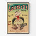 Vintage-konserttijuliste Alcazar d'Été - Retro-seinäkoristelu