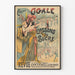Vintage juliste Cigale-konsertista Sokerin murtaminen seinäkoriste