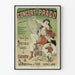 Vintage-konserttijuliste Prado - teatteriseinäkoristelu