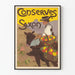 Vintage juliste Conserve Saxon - Retro seinäkoriste