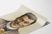 Vintagehymyinen Cosset-juliste