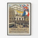 Vintage Cox & Co Juliste Kansallinen Velkakirja 1920 Pariisi