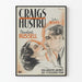 Vintage Juliste Craigsin Vaimo Sisustustarra Retro Seinälle