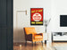 Vintagejuliste Cut It Out War Savings - Retro seinäkoristelu