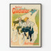 Vintage juliste Cycles Gladiator seinäkoristukseen retrotyyliseen sisustukseen