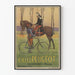 Vintage juliste Cycles Peugeot Valentigney Doubs