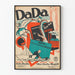 Juliste Dada Fox-trot graafinen suunnittelu vintage
