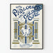 Vintage Juliste Dars'a Padlock on de Golden Gate