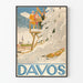 Vintage Davos talviurheilujuliste