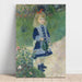 Maalauksen jäljennös La Petite Fille à l'arrosoir - Pierre-Auguste Renoir