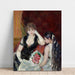 Maalauksen jäljennös Maalaus: Loge teatterissa - Pierre-Auguste Renoir