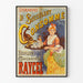 Vintage juliste Bouillon Concentré Raycel seinäkoriste