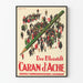 Vintage Caran d'Ache - Juliste alkuperäinen seinäkoriste jättikynä