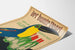 Seinäjuliste Der Bunte Vogel - värikäs ja vintage-tyylinen design taiteelliseen sisustukseen