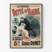Vintage juliste Dette de Haine, Georges Ohnet