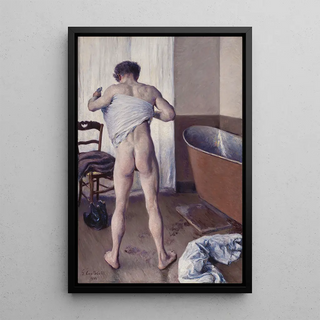 Reproduction tableau | Homme au Bain - Gustave Caillebotte | Poster - Toile - Aluminium