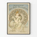 Vintage juliste koristeellisten taiteiden sanakirjasta Paul Rouaixin toimesta