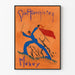 Vintage Juliste Die Anarchisten Makay dynaamiseen seinäkoristukseen
