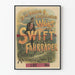 Vintage Swift pyöräjuliste - Tyylikäs seinäkoristelu