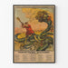 Soviet vintage koristejuliste vastarintaa vastaan