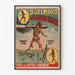 Vintagejuliste D'Jelmako Le Blondin Indien - Retroseinän koriste