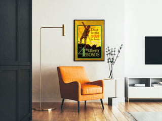 Vintage sotilasyhdysliikkeen juliste 4. vapaussotilaan liittokirjat
