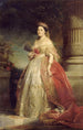 Portrait de la princesse Mathilde - Édouard-Louis Dubufe — näkymä teoksesta