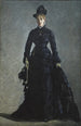 Une dame parisienne - Édouard Manet — näkymä teoksesta