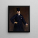 Antonin Proust - Édouard Manet — kehystetty taideteos seinällä