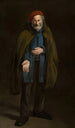 Mendiant au manteau, philosophe - Édouard Manet — näkymä teoksesta